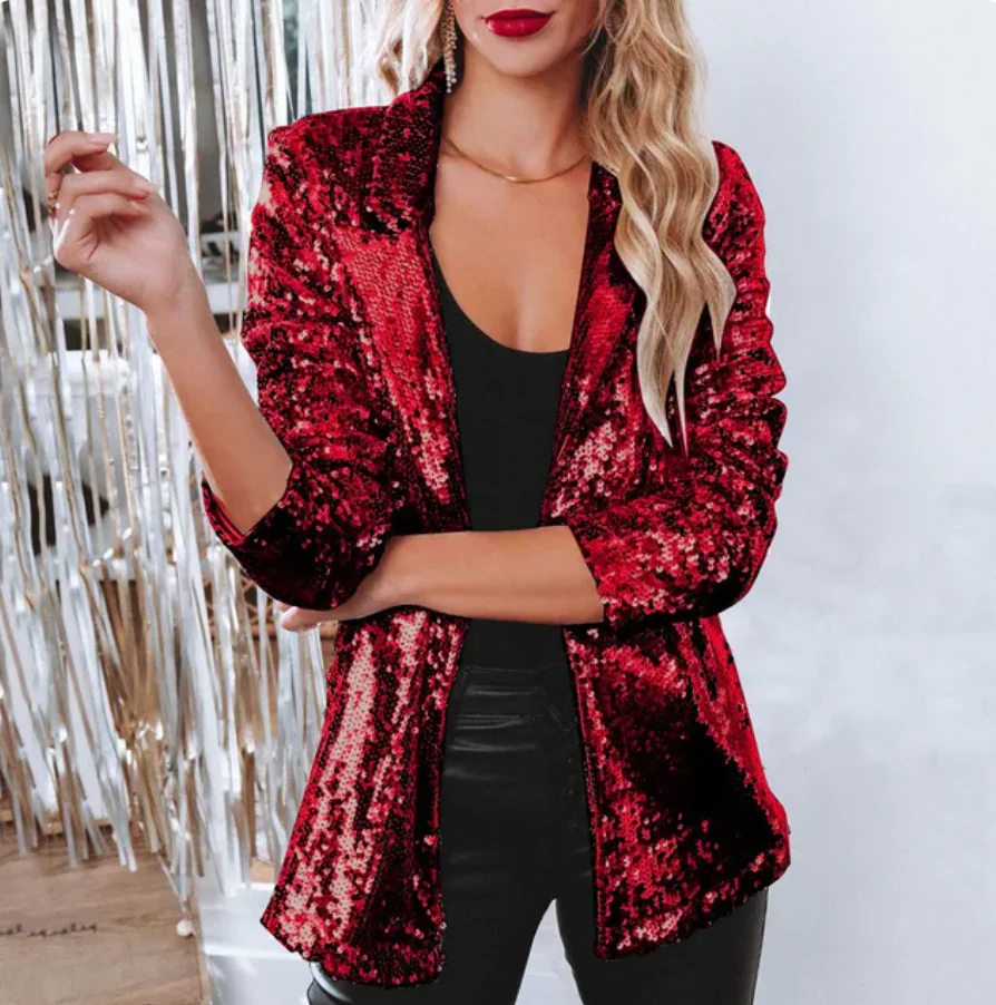 Étolie | Blazer Glamour Avec Paillettes - Image 8