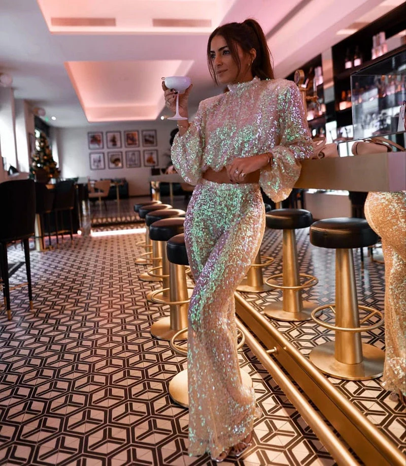 Étrienne | Set Brillant Avec Paillettes - Image 3