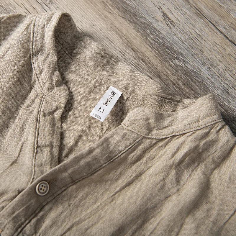 Gaferino | Chemise Homme Lin Été - Image 3