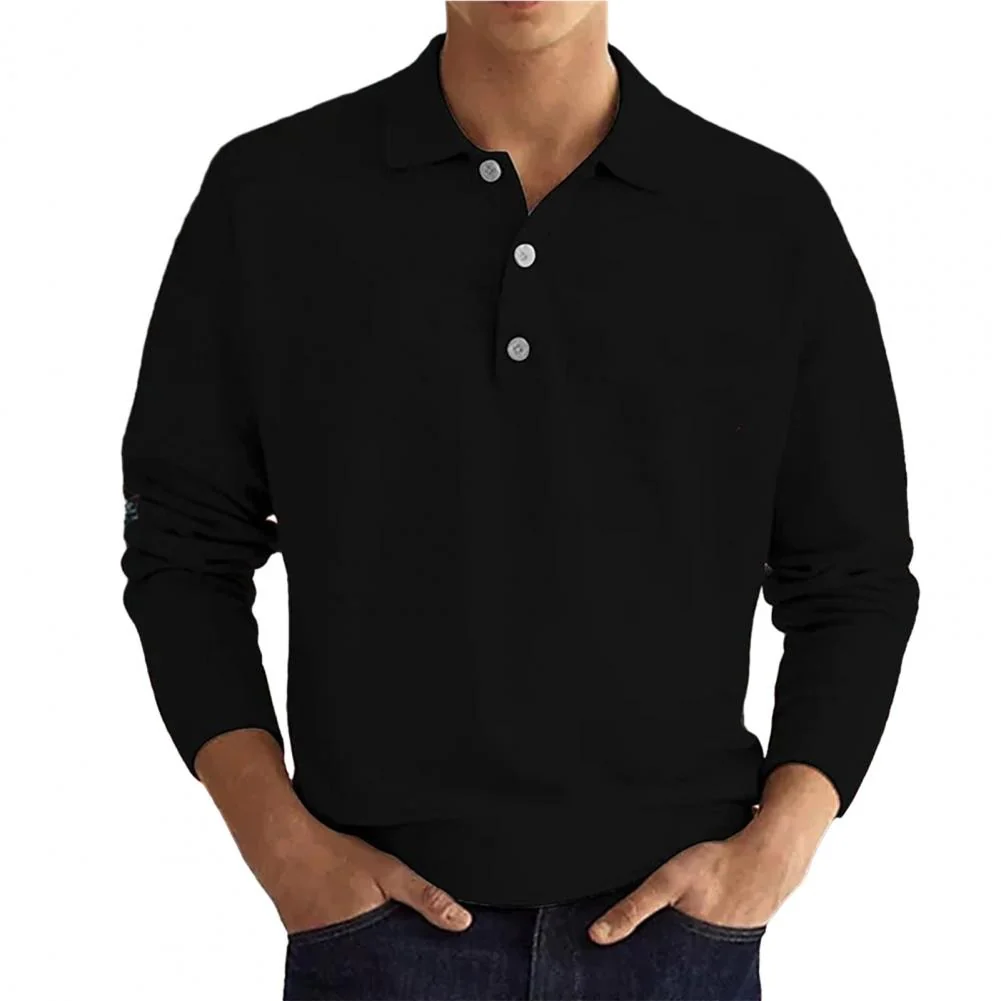 Jérôme | Polo pour Homme | Manches Longues, Coupe Ajustée & Moderne - Image 7