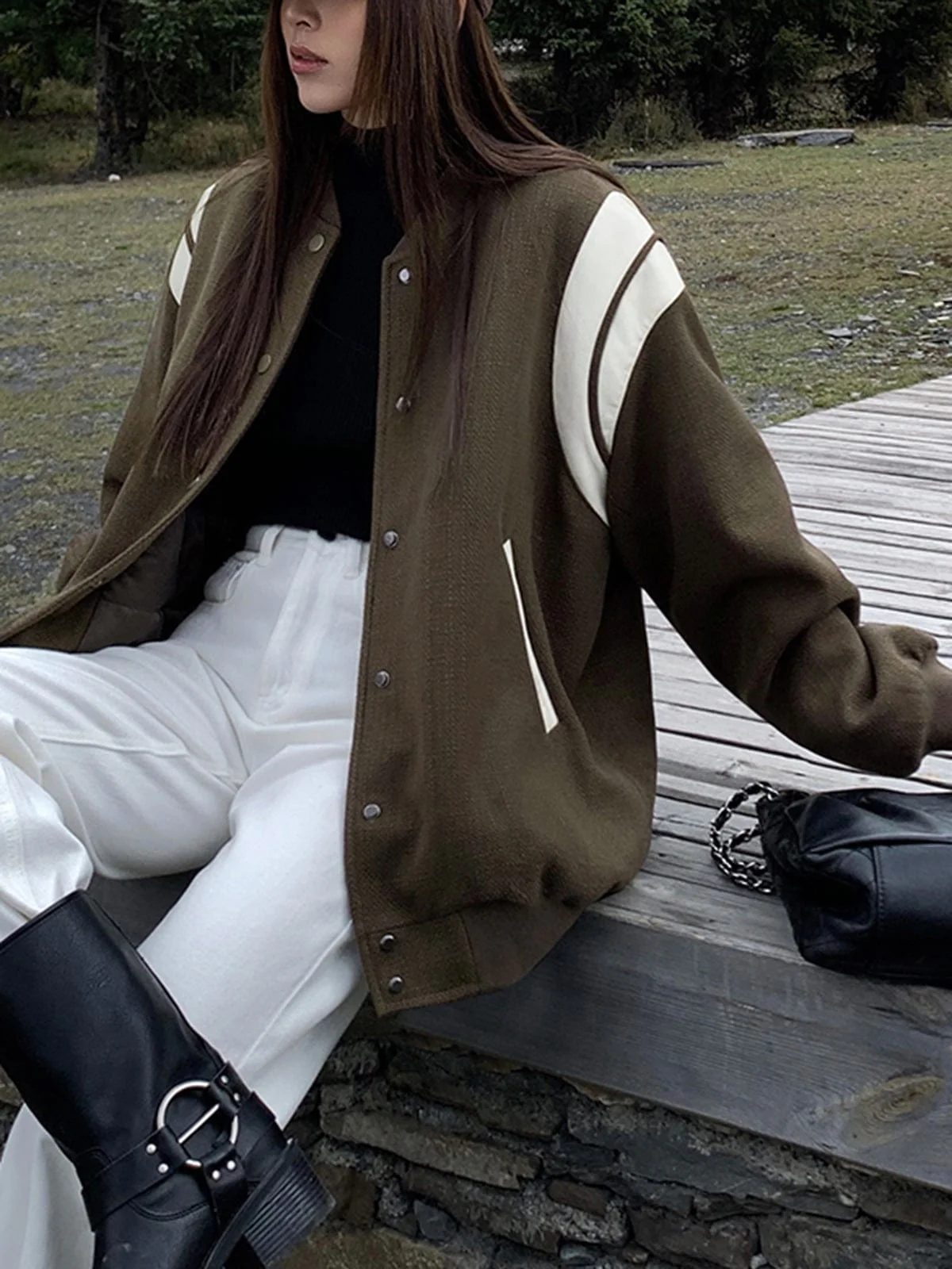 Jévara | Veste universitaire femme | Tendance - Image 3