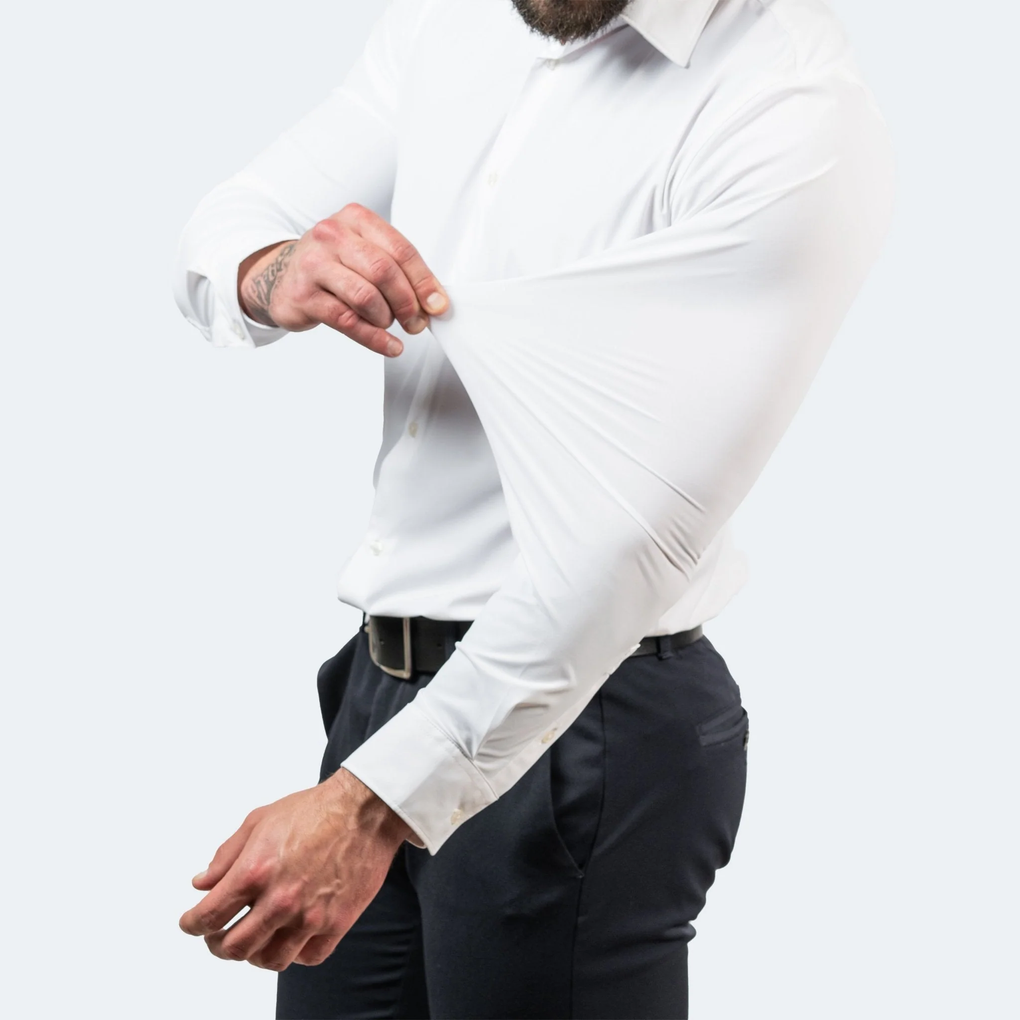 Julien | Chemise pour Homme | Stretch, Manches Longues & Tendance - Image 3