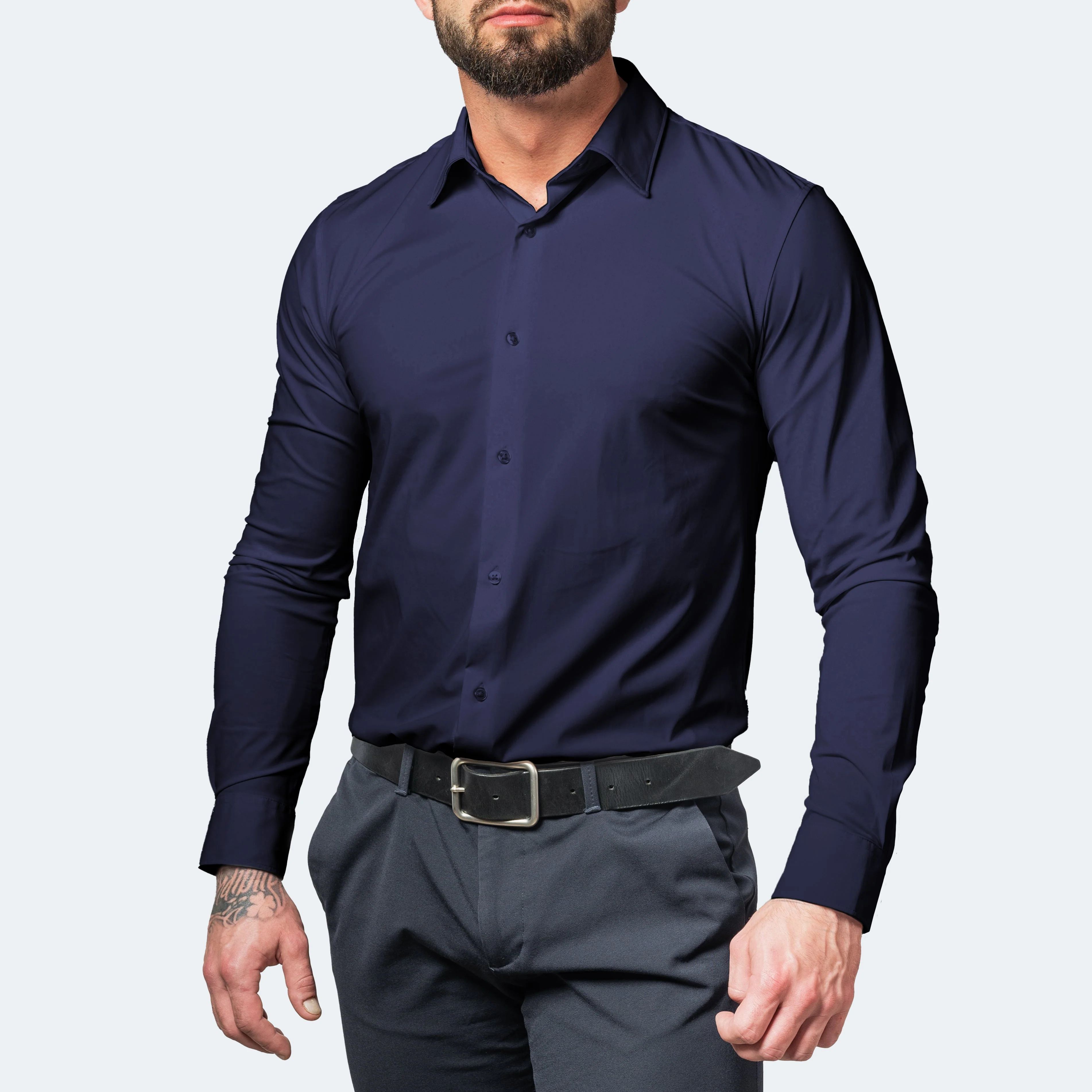Julien | Chemise pour Homme | Stretch, Manches Longues & Tendance - Image 7