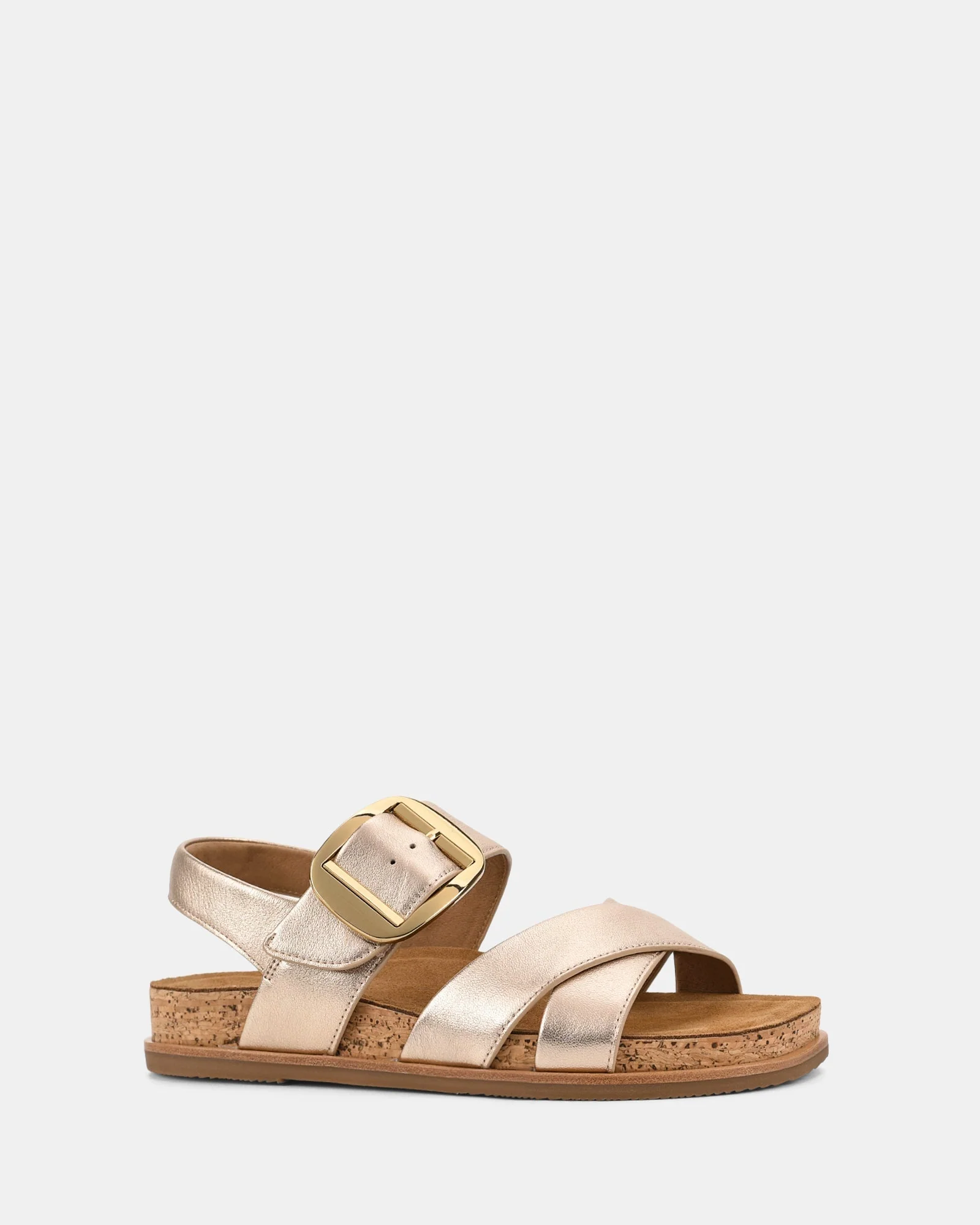 Lake | Sandales d'été dorées pour femmes | Tendance - Image 6