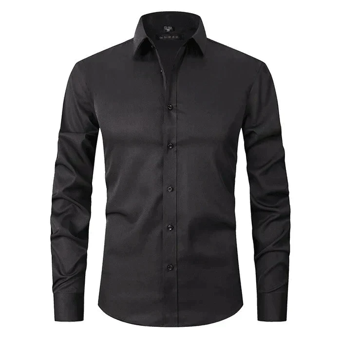Léon | Chemise pour Homme | Manches Longues, Col Kent & Tendance