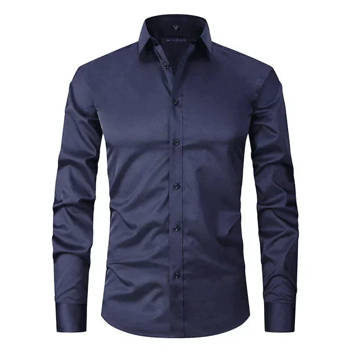 Léon | Chemise pour Homme | Manches Longues, Col Kent & Tendance - Image 4