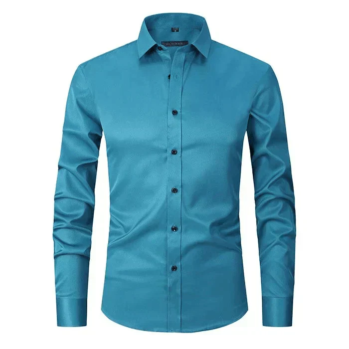 Léon | Chemise pour Homme | Manches Longues, Col Kent & Tendance - Image 6