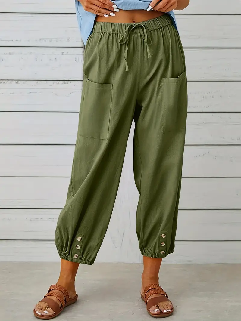 Léontine | Pantalon harem ample femme | Moderne - Image 5