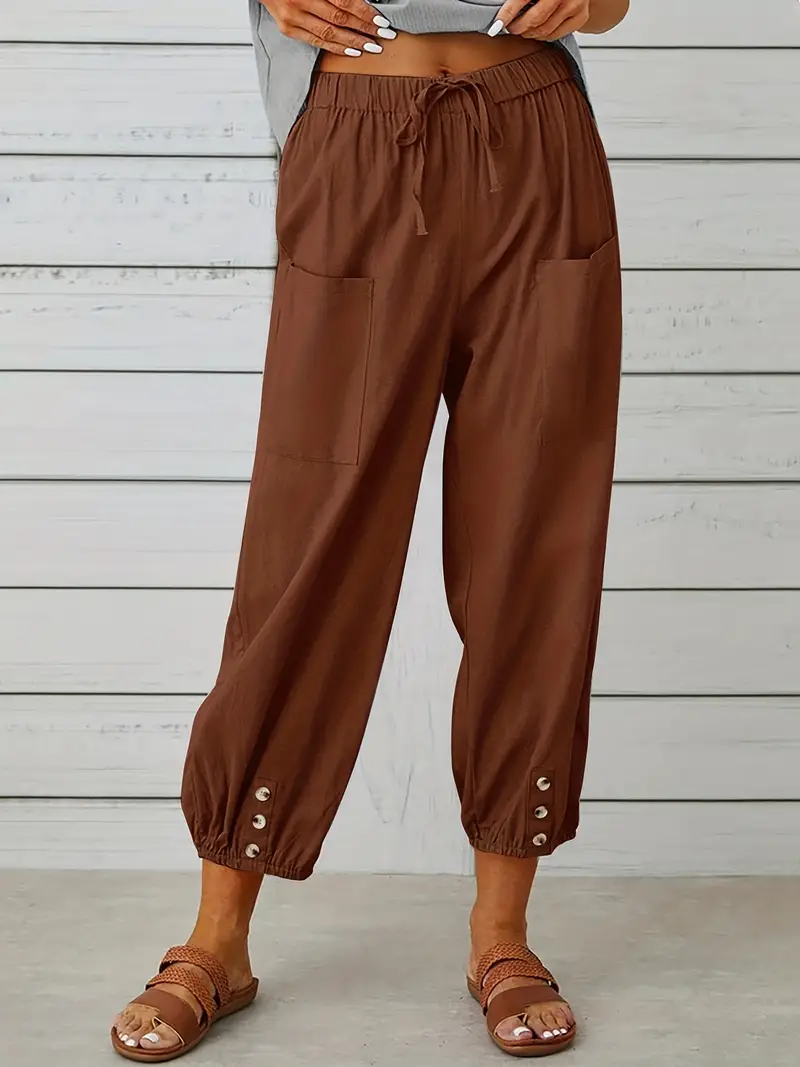 Léontine | Pantalon harem ample femme | Moderne - Image 6