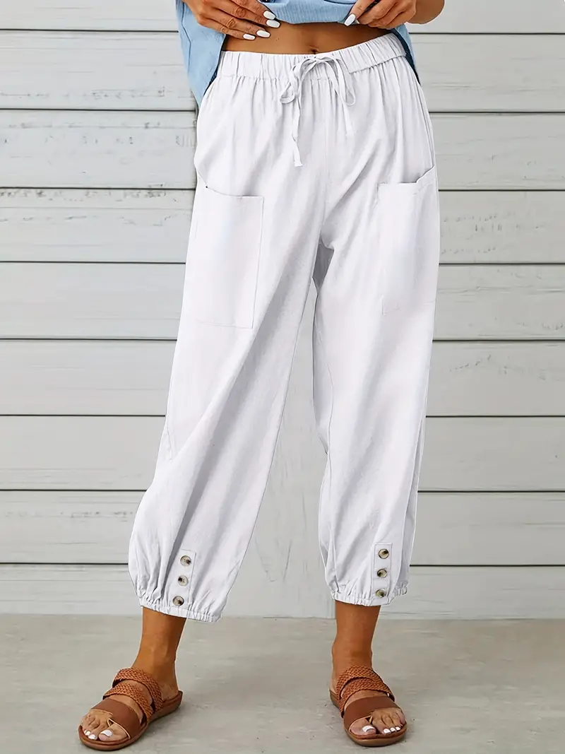 Léontine | Pantalon harem ample femme | Moderne - Image 7