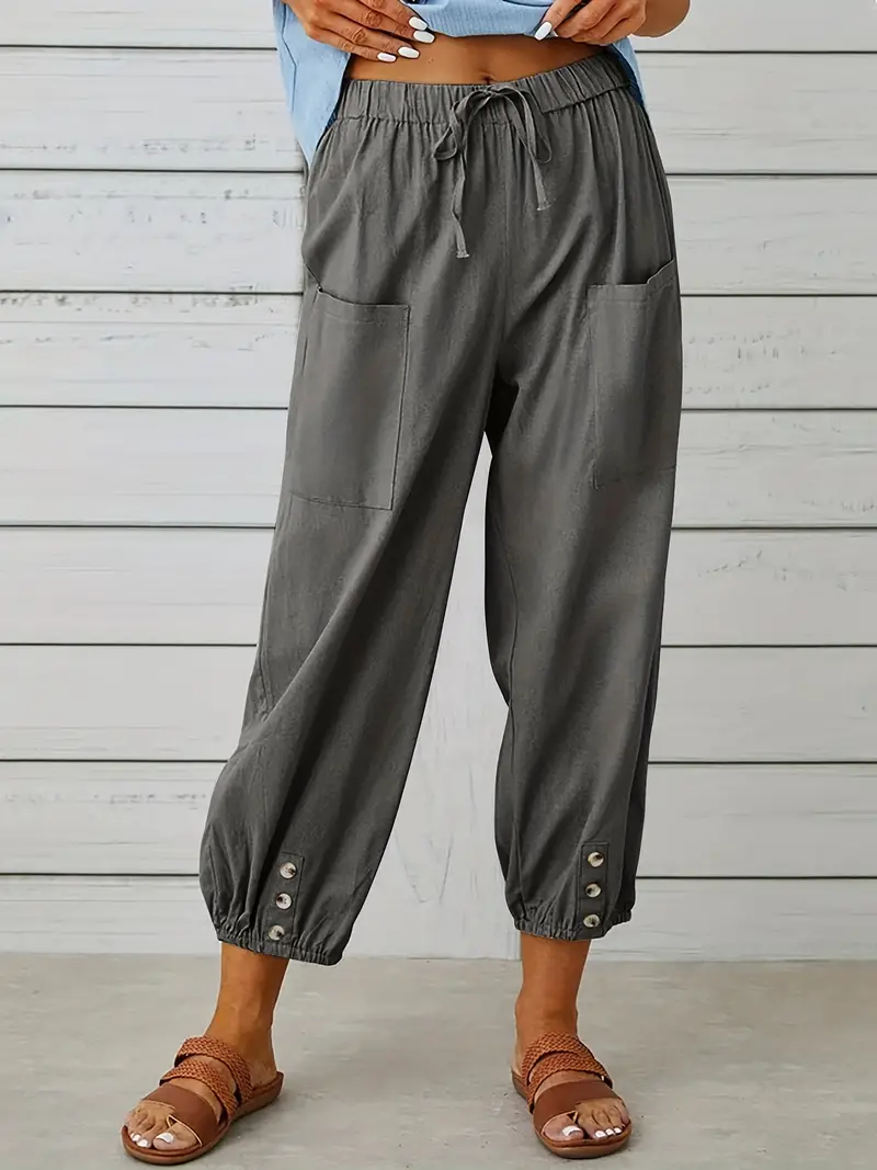 Léontine | Pantalon harem ample femme | Moderne - Image 8