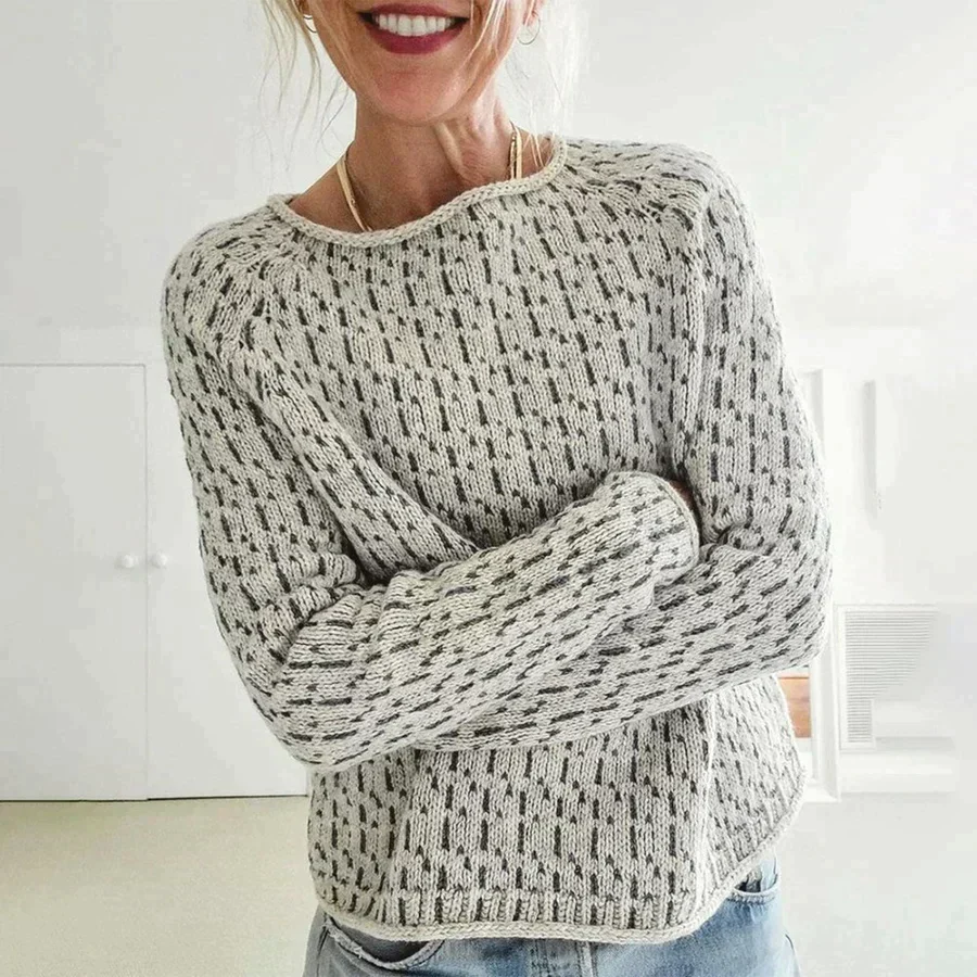 Lonquille | Pull à col rond pour femme | Tendance