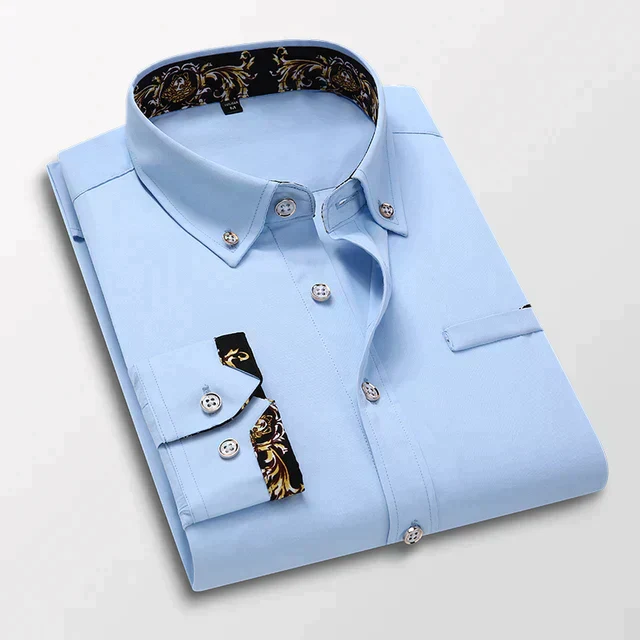 Ludovic | Chemise longue pour hommes | Moderne - Image 3
