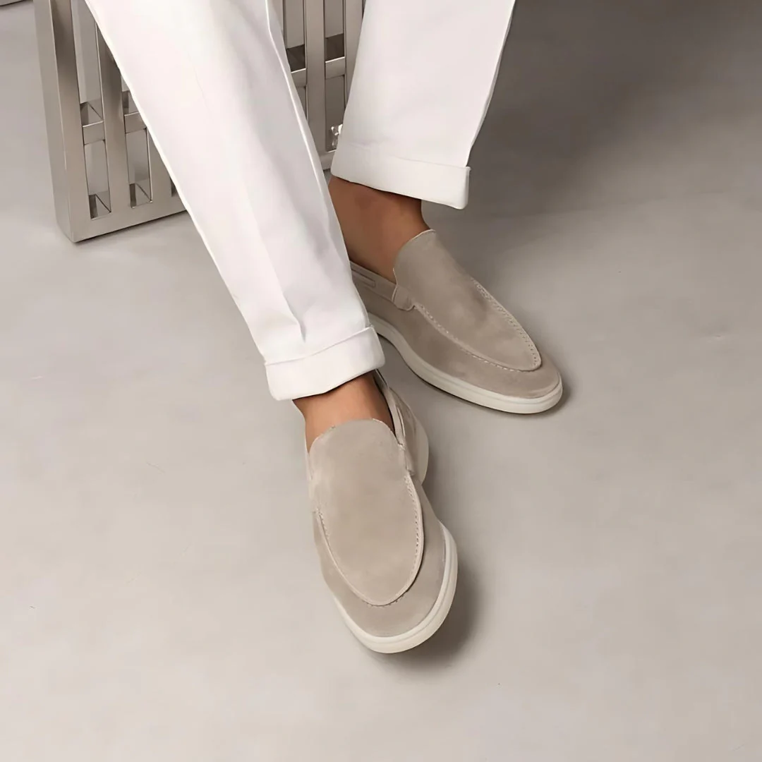Marceau | Mocassins en daim de haute qualité pour hommes | Tendance