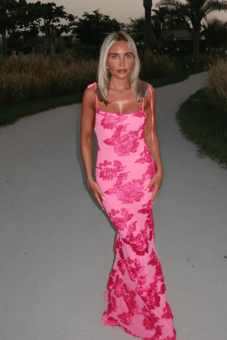 Marielle | Robe maxi fleurie pour femme | Moderne - Image 6