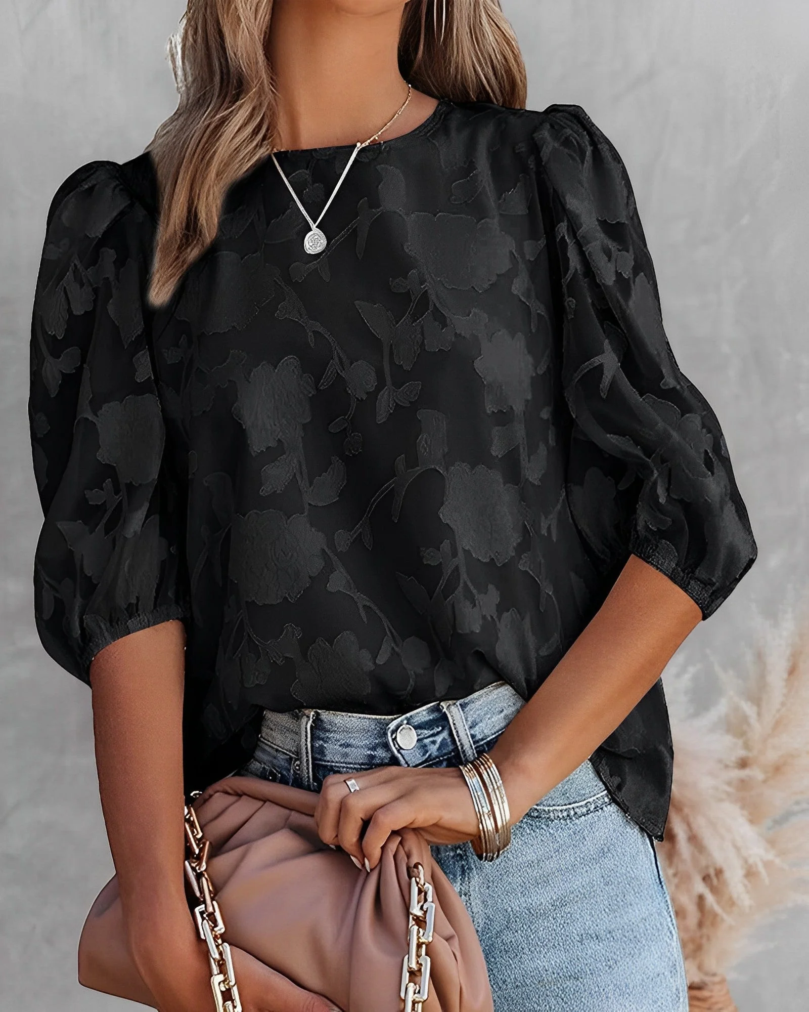 Nova | Chemisier à imprimé floral pour femme | Tendance - Image 8