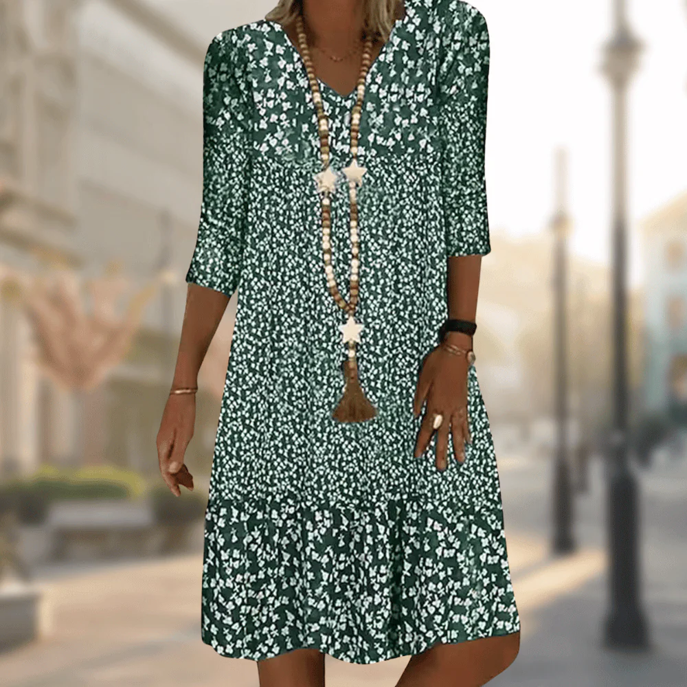 Oriane | Robe midi pour femme | Moderne - Image 4