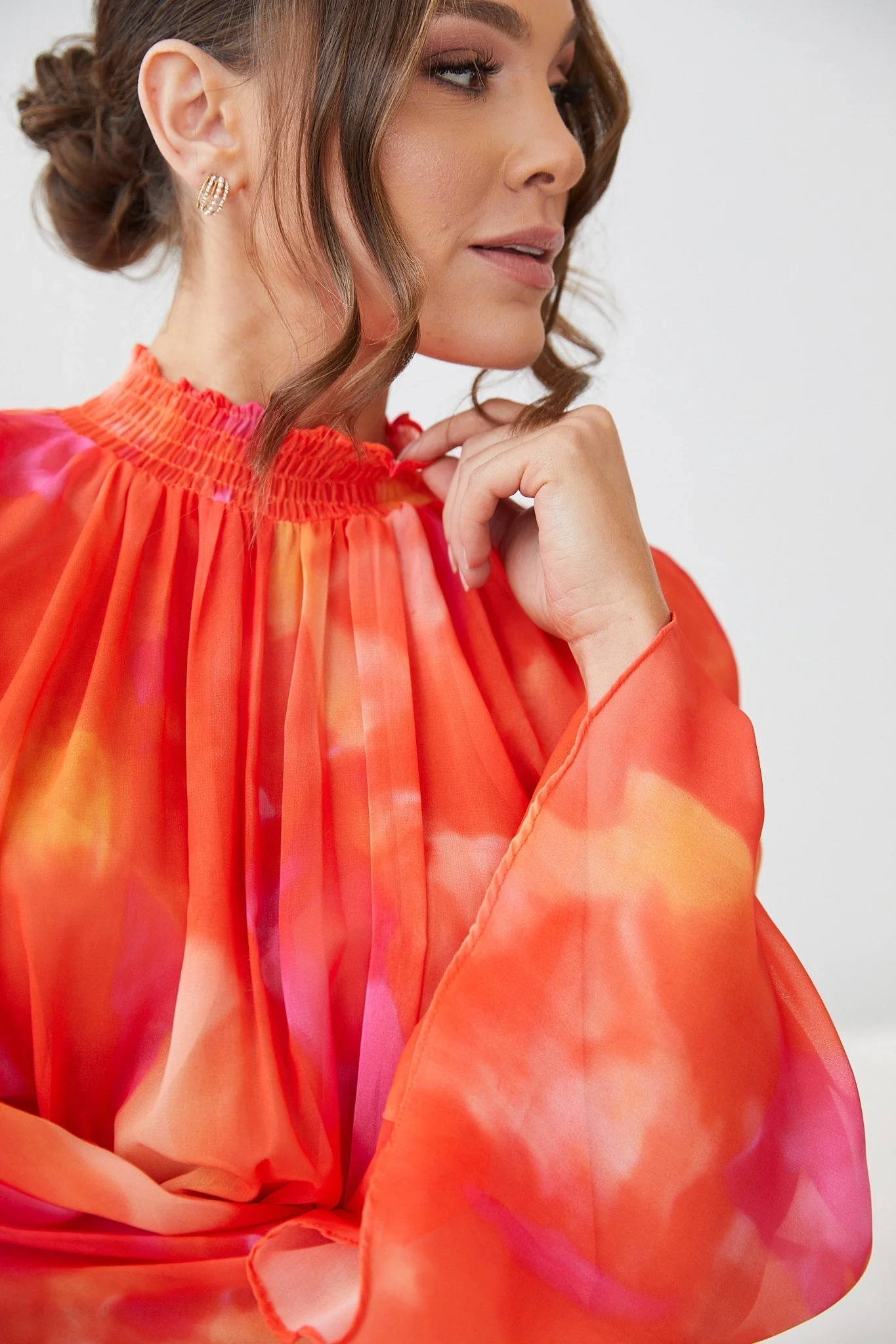 Perrine | Robe mini d'été à manches longues pour femme | Moderne - Image 7