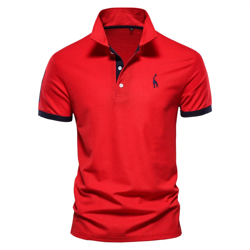 Philippe | Polo pour Homme | Bicolore, Col Boutonné & Tendance - Image 6