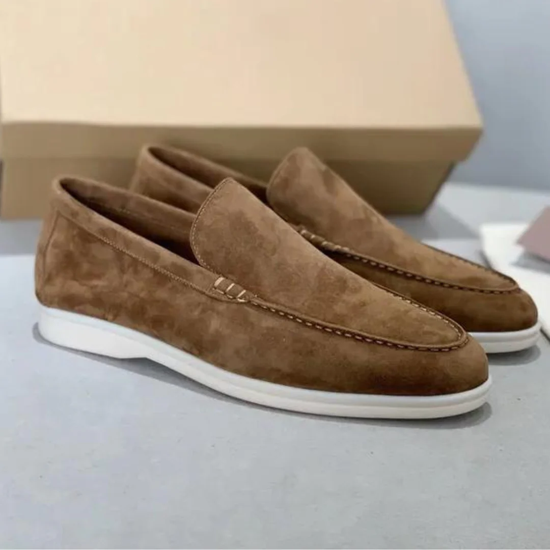 Raphaël | Mocassins de luxe en daim pour hommes | Moderne - Image 3