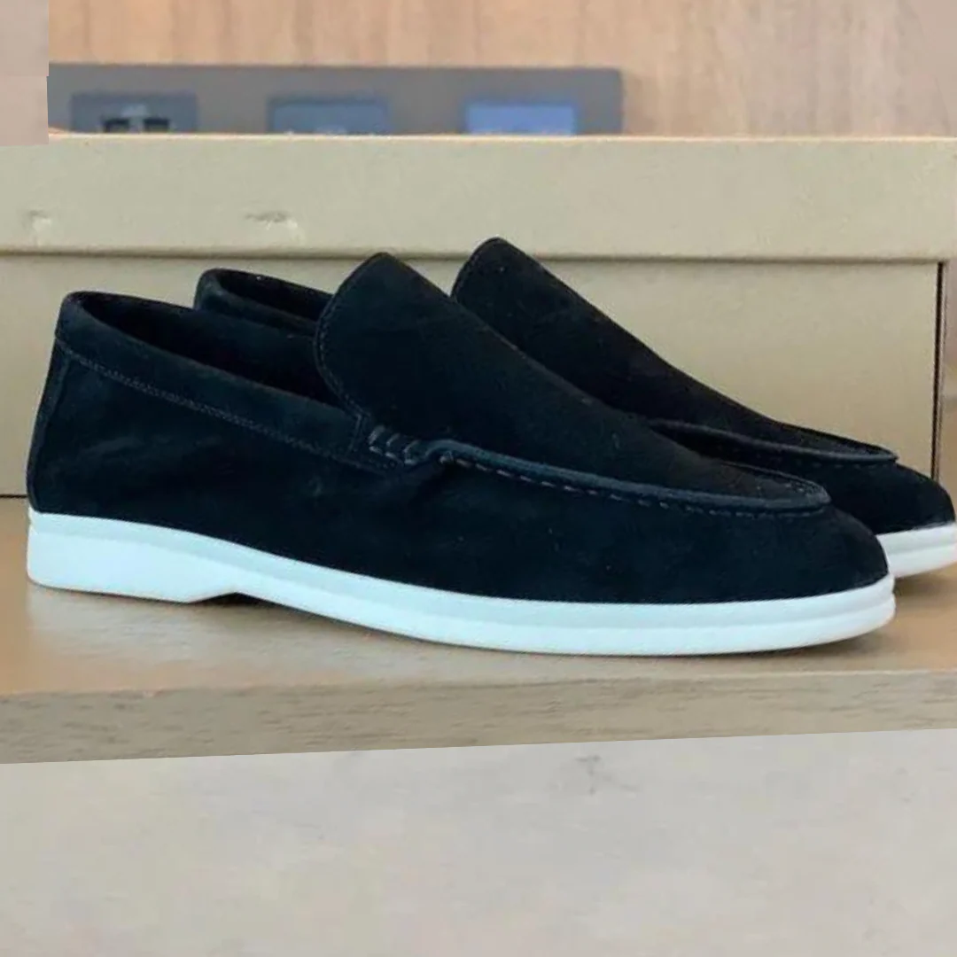 Raphaël | Mocassins de luxe en daim pour hommes | Moderne - Image 7