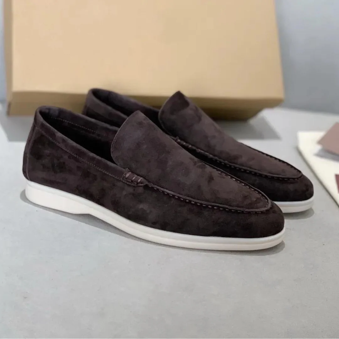 Raphaël | Mocassins de luxe en daim pour hommes | Moderne - Image 8